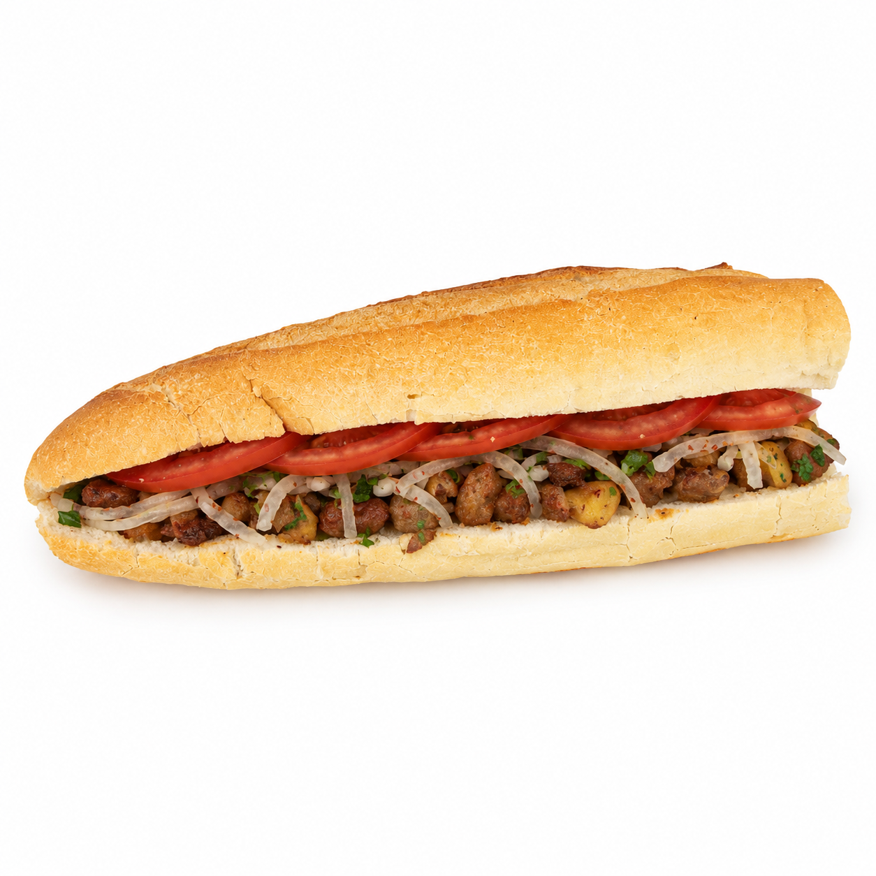 3 Çeyrek Ekmek Arası Arnavut Ciğeri